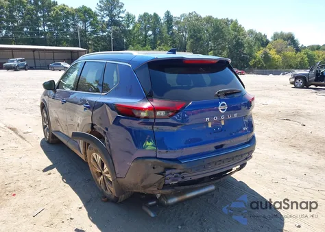 2021 Nissan Rogue Sv Fwd from USA, damaged, VIN 5N1AT3BA4MC818009